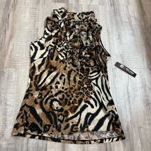 Milano Animal Print Tank Size Small